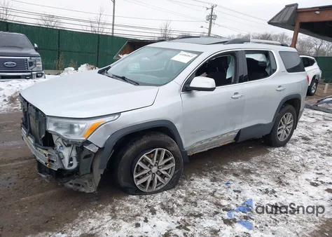 2018 GMC Acadia Sle-2 from USA, damaged, VIN 1GKKNSLS5JZ216401